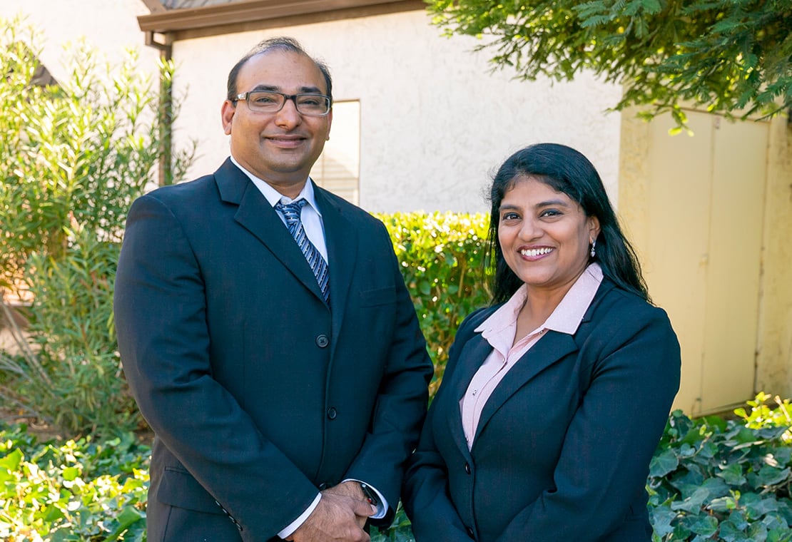 Dr. Nathalie Selvanathan and Dr. Karthik Raghuraman in Citrus Heights, CA